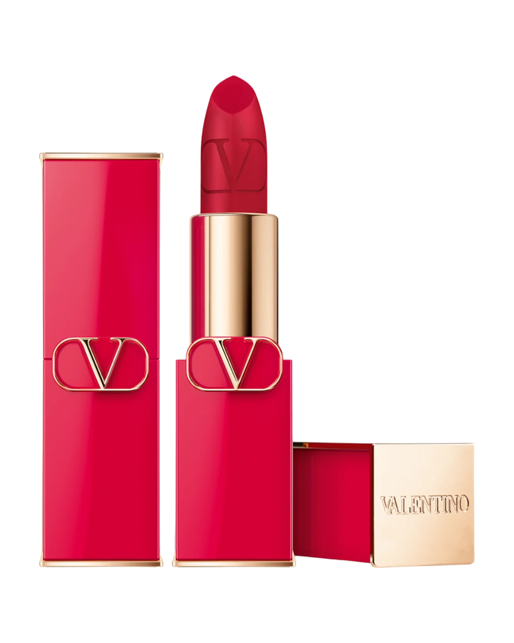 Valentino, Rosso, Matte, Κραγιόν, 215A, Επαναγεμιζόμενο, 3.5 g