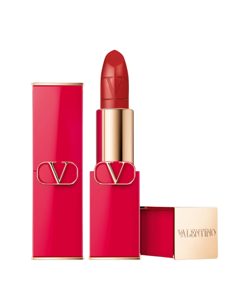 Valentino, Rosso, Satin Finish, Κραγιόν, 205A, Επαναγεμιζόμενο, 3.5 g