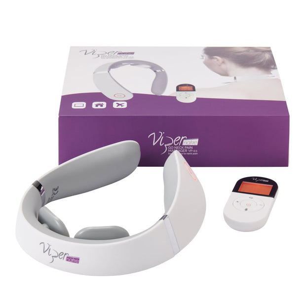 ViperPharm, Vipernake Go Neck Pain, Wireless With An Ergonomic Design, Massagers, Για τον Λαιμό, Vp-0.1, White, Unisex, Adult