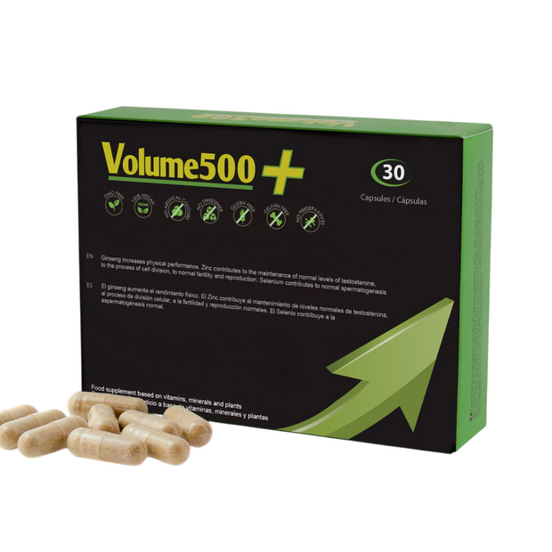 Volume500, Volume500, Improve Sperm Quality & Quantity, Capsules, 30 capsules
