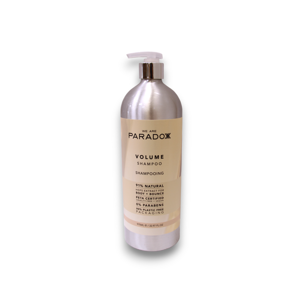 We are Paradoxx, Volume, Hops Extract, Σαμπουάν, Smoothens & Volume, 975 ml