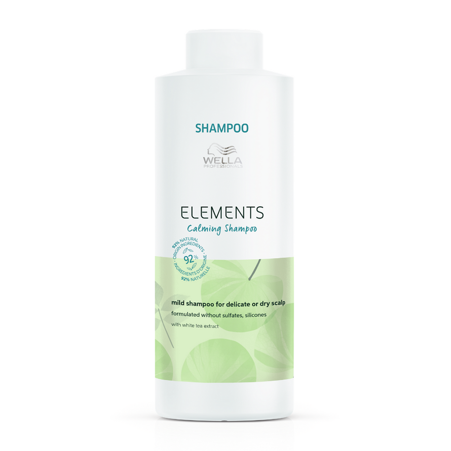 Wella Professionals, Elements Calming, Silicone Free, Hair Σαμπουάν, For Calming, 1000 ml