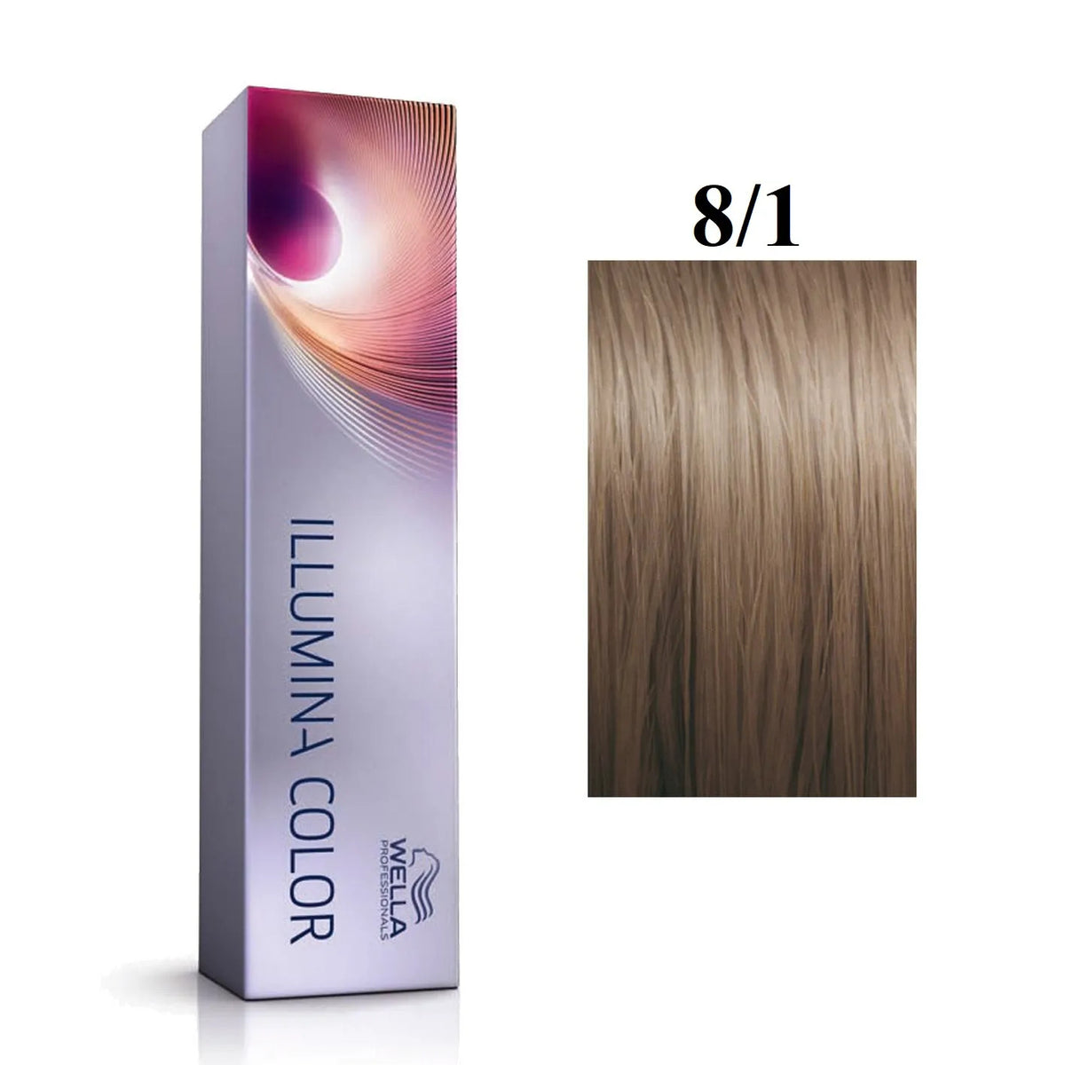 Wella Professionals, Illumina Color, Permanent Hair Dye, 8/1, 60 ml