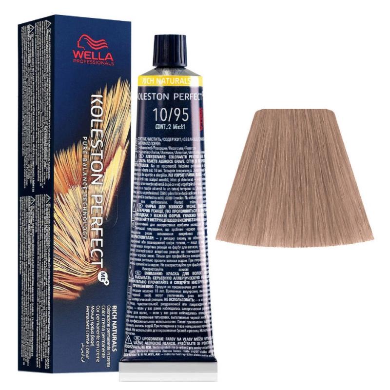 Wella Professionals, Koleston Perfect Me+, Permanent Hair Dye, 10/95, 60 ml *Tester