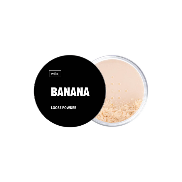 Wibo, Banana, Πούδρα Σταθεροποίησης, Translucent, 5 g