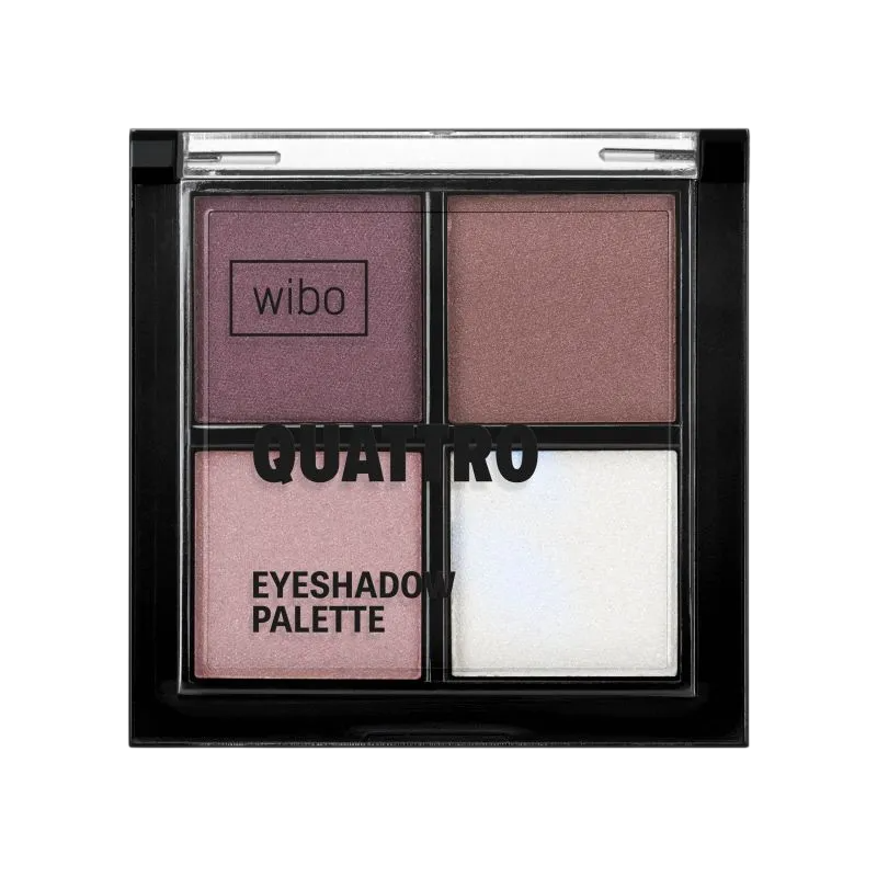Wibo, Quattro, Παλέτα Σκιών, 03, 4 Shades, 6 g