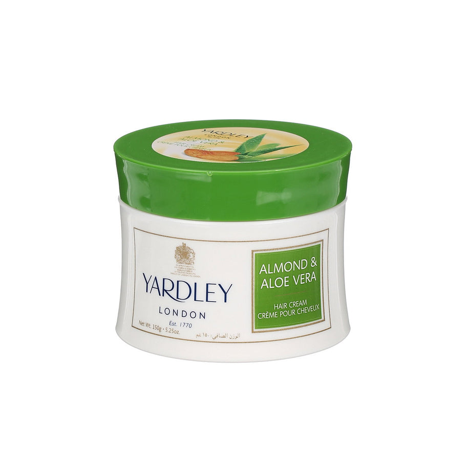 Yardley, Almond & Aloe Vera, Hair Cream Treatment, Θρεπτικό, 150 g