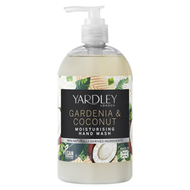Yardley, Gardenia & Coconut Milk, Botanical, Cleanses, Hand Gel, 500 ml