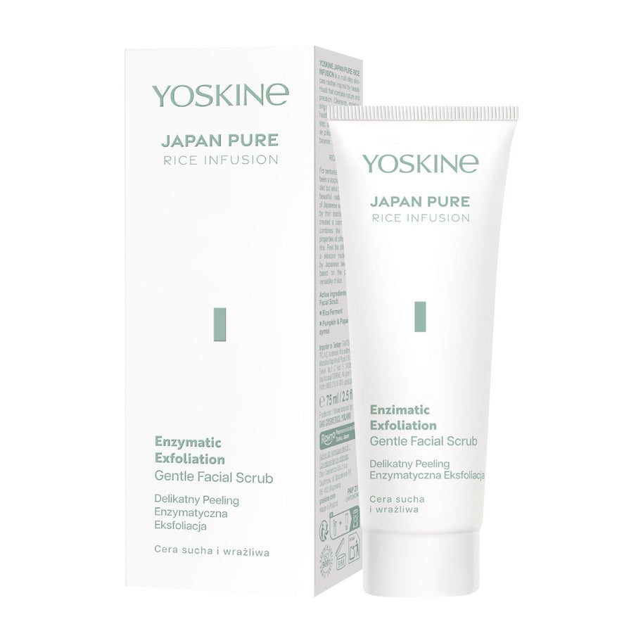 Yoskine, Japan Pure, Rice Infusion, Scrub Απολέπισης, 75 ml